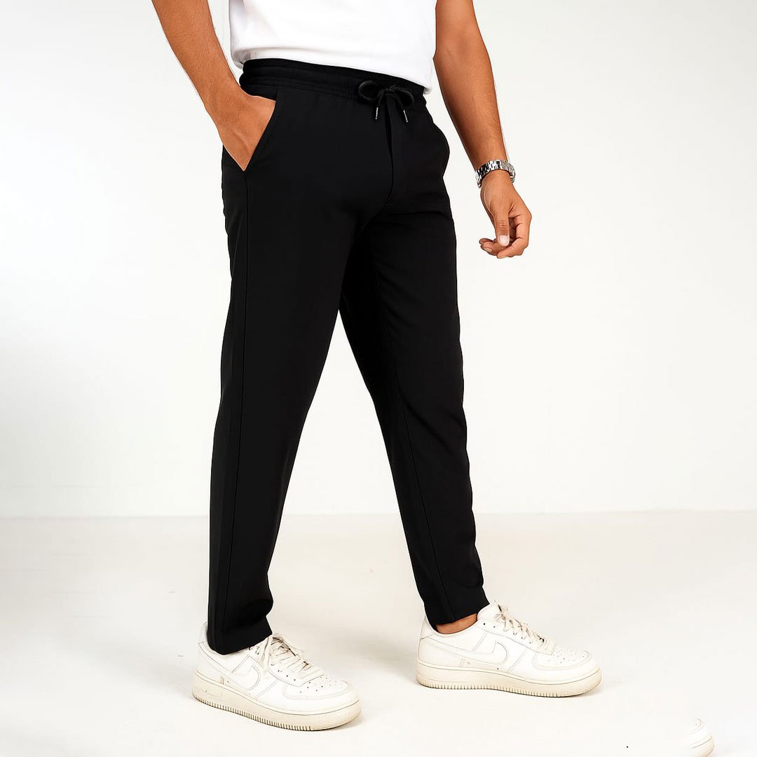China Stitch Trouser Black & Ash 2_Pcs Combo Package - Image 3